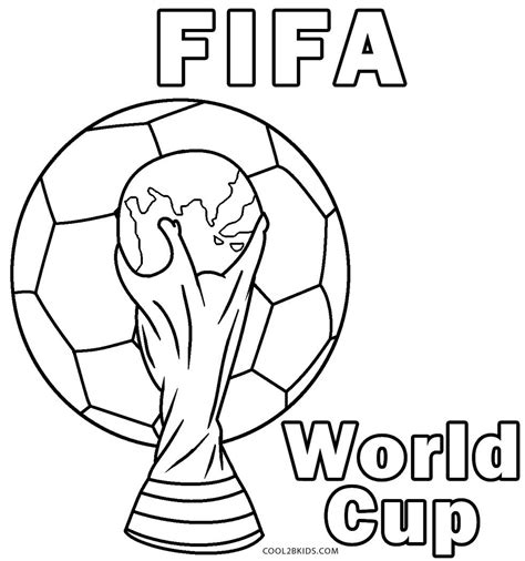 Fifa World Cup Coloring Pages