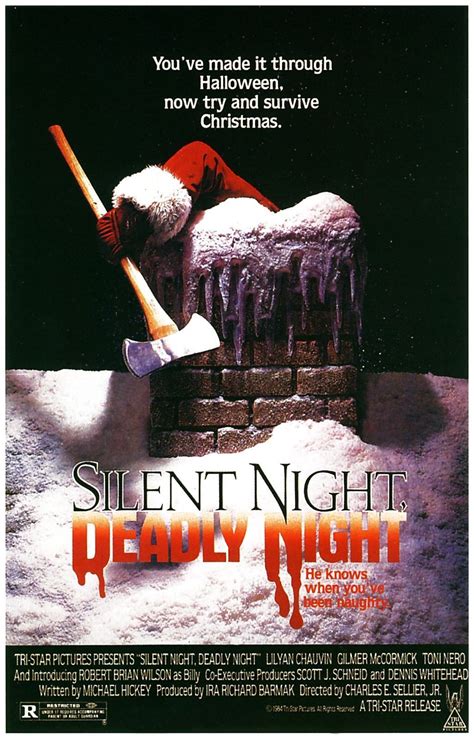 Silent Night Deadly Night Movie Poster Christmas Horror Slasher Ebay