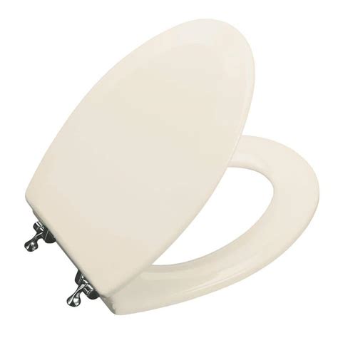 Kohler Triko Molded Elongated Closed Front Toilet Seat With Cover And