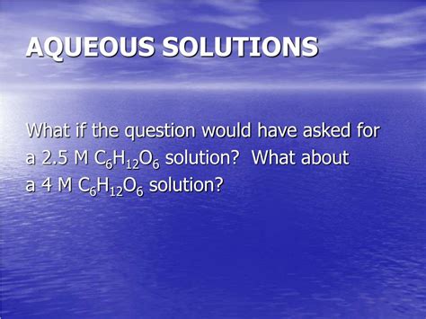 Ppt Aqueous Solutions Powerpoint Presentation Free Download Id5772875
