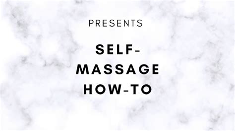 Shin Self Massage How To Youtube