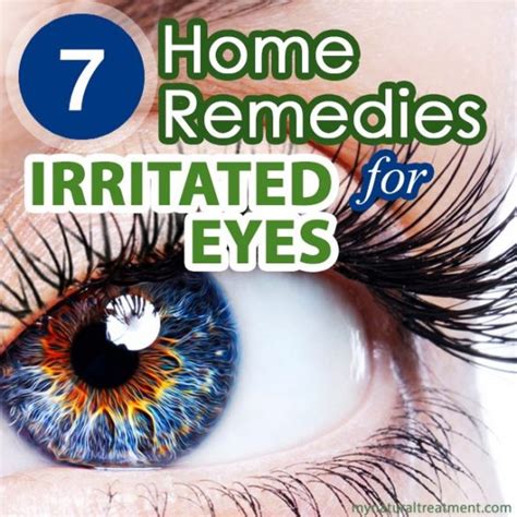 7 Easy Home Remedies For Irritated Eyes Remedies For Eyes