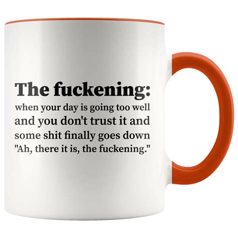 The Fuckening Mug Funny Mugs Friend Ts Colleague Mug Etsy