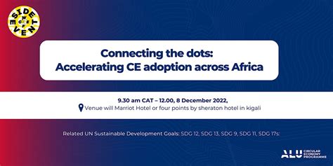 Connecting The Dots Accelerating Ce Adoption Across Africa Kigali
