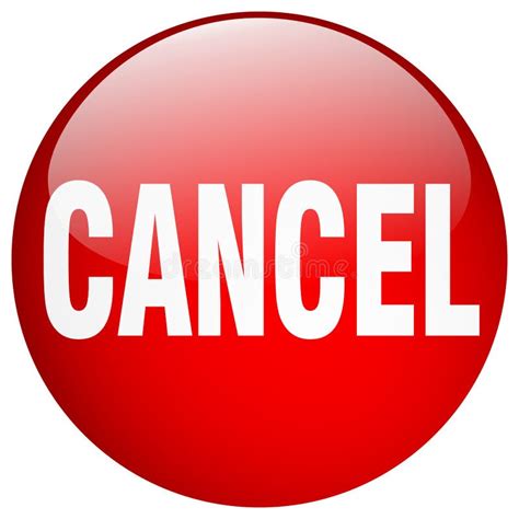 Cancel Button Stock Vector Illustration Of Button Note 122695131