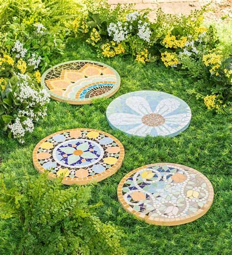 I think owning a full fledge green landscape is if you have got a garden for you and you just want to decorate it without spending some larger amounts. Ceramic and Cast Stone Decorative Mosaic Garden Stones ...