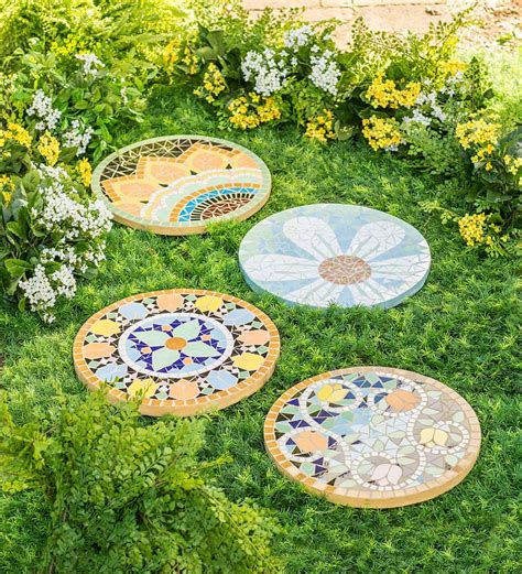 Browse a wide selection of garden decor ideas for your outdoor space, including buddha statues, lawn ornaments, garden gnomes and more. Ceramic and Cast Stone Decorative Mosaic Garden Stones ...