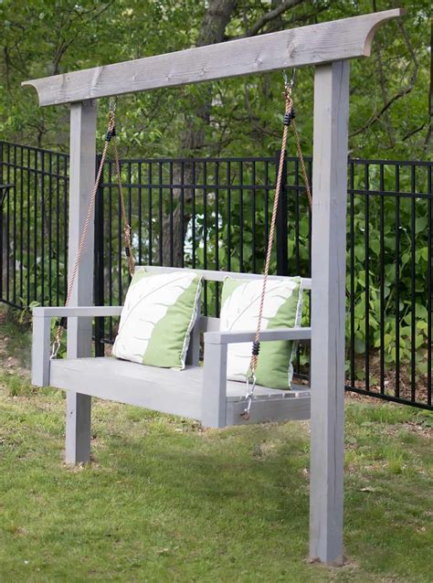 How To Build A Porch Swing Stand And How To Hang A Porch Swing