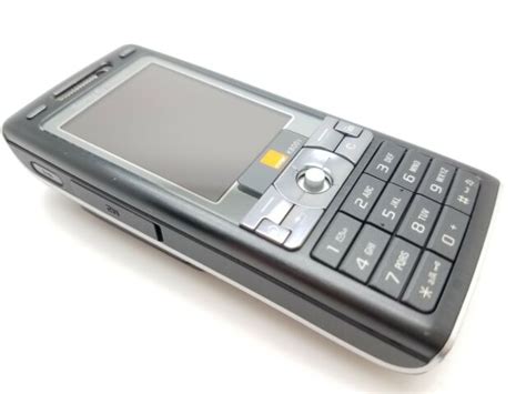 Sony Ericsson Cyber Shot K800i Black Orange Mobile Phone For Sale