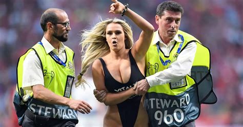 What Happened To Champions League Streaker Kinsey Wolanski After Being