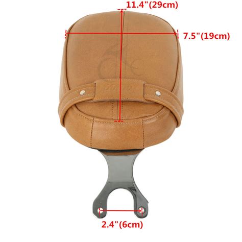 New Genuine Leather Passenger Pillion Seat For Indian Scout 2016 2019