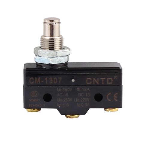 380v 15a Spdt Momentary High Push Plunger Micro Switch Microswitch