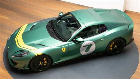 Tailor Made Ferrari 812 Gts Shows Off Green Racing Inspired Spec