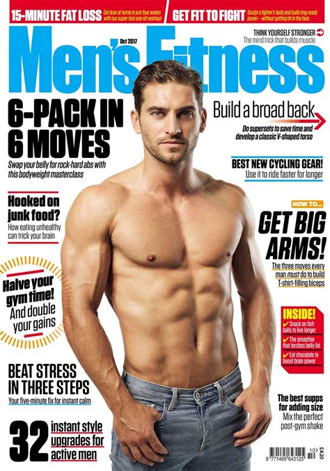 men s fitness magazine october 2017 back issue