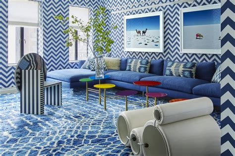 Park Avenue Apartment Bold Interior Decor By Kelly Behun Idesignarch