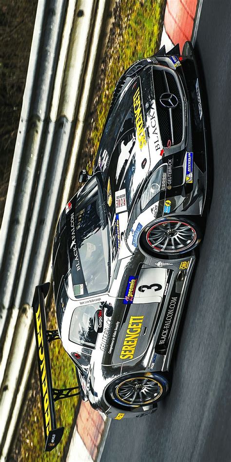 Black Falcon Mercedes AMG SLS GT3 Photographed By RacingPix And