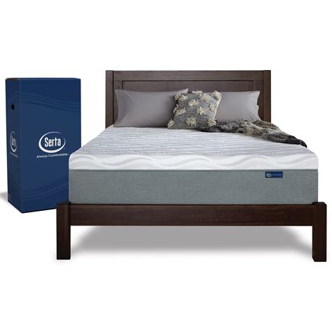 The company offers financing options, firm mattresses are considered. Serta 9" Full Gel Memory Foam Mattress in a Box ...