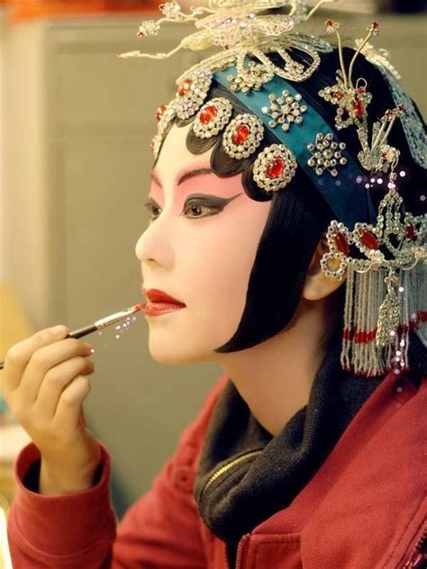 Beijing Opera Theatrical Makeup In China