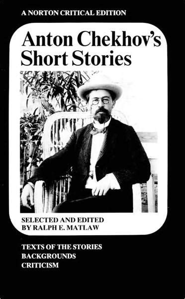 Anton Chekhovs Short Stories Edition 1 By Anton Chekhov
