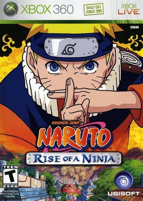 Naruto Rise Of A Ninja Awesome Fighting Rpg Xbox 360 Game R