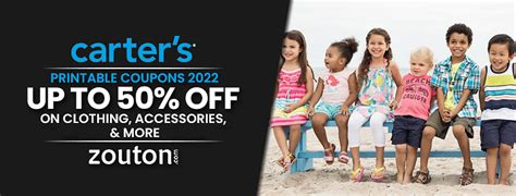50 Off Carters Printable Coupons November 2022 Clothing