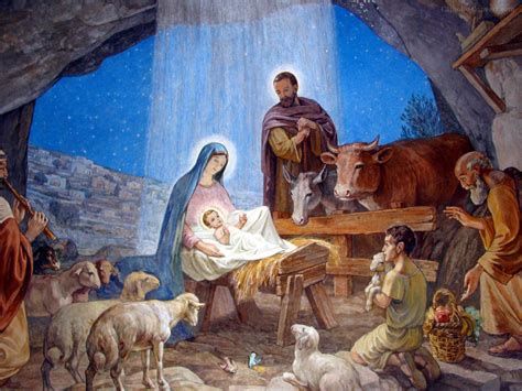 Scriptures Jesus Nativity Wallpapers On Wallpaperdog