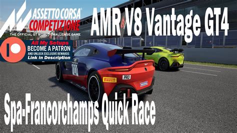 Assetto Corsa Competizione ACC Quick Race Aston Martin AMR V8 Vantage