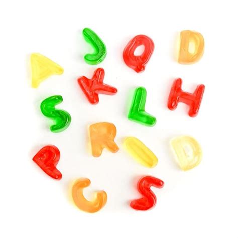 Gummi Alphabet Letters 5 Oz