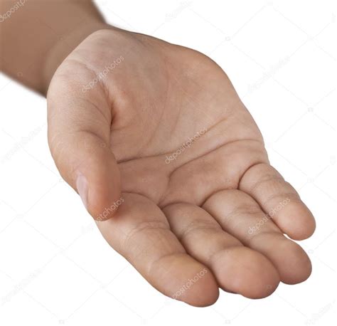 Childs Hand Palm Up — Stock Photo © Linavita 53377809