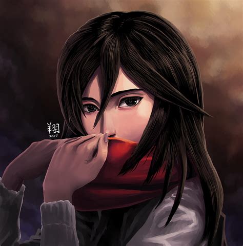Mikasa Ackerman By Shinryushou On Deviantart