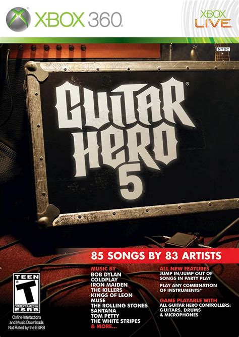 Jogo Guitar Hero 5 Para Xbox 360 Dicas Análise E Imagens