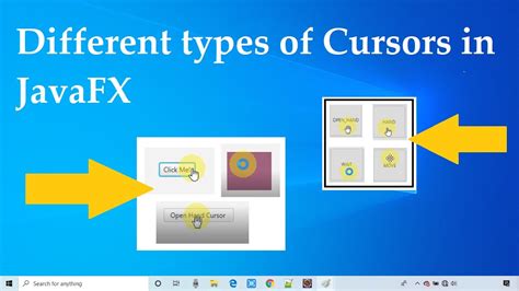 Different Types Of Cursors In Javafx Youtube Hot Sex Picture