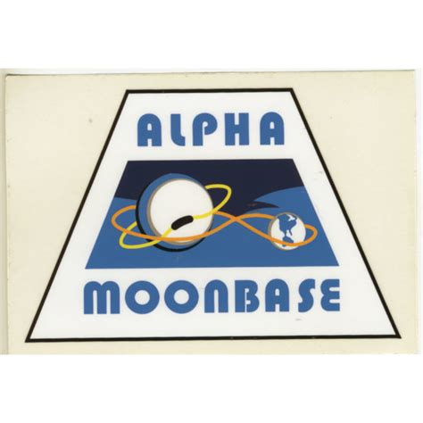 Sticker Space1999 Alpha Moonbase Fanderson