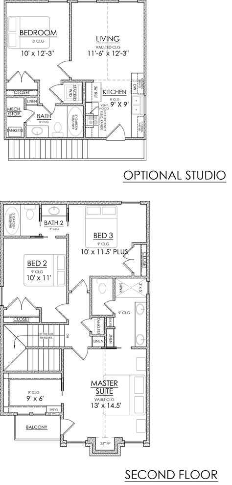 Lenhart | 1607 Sqft • 3-4 Bed • 2 to 3 Full Baths & 1 Half Bath