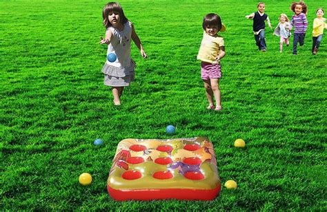 38 outdoor games to make with the family this summer. Kreative Kraft Target Ball Inflatable Game for Children ...