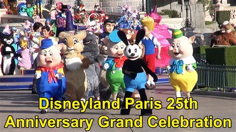 Disneyland Paris 25th Anniversary Full Grand Celebration April 12th