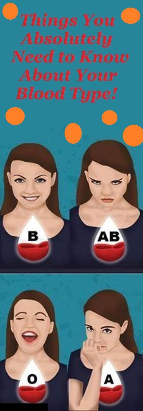 Things You Absolutely Need To Know About Your Blood Type Health