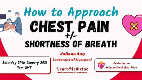 How To Approach Chest Pain Shortness Of Breath Learnmedicine
