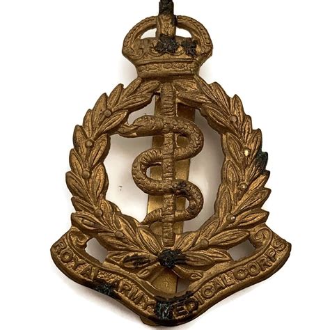 Ww2 Royal Army Medical Corps Ramc Cap Badge