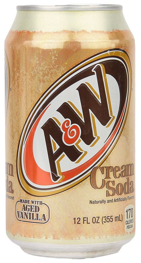 Aandw Cream Soda Can