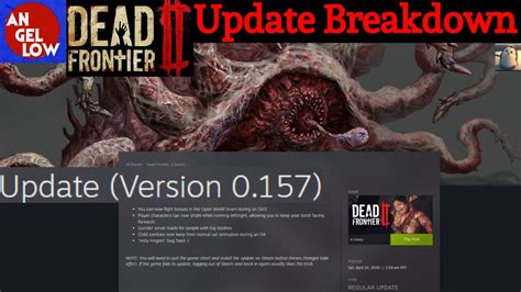 Dead Frontier 2 Breakdown Of Update Ver 0157 And Short Rant At End