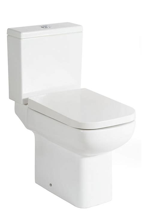 Cooke And Lewis Fabienne Alpine White Close Coupled Toilet With Soft