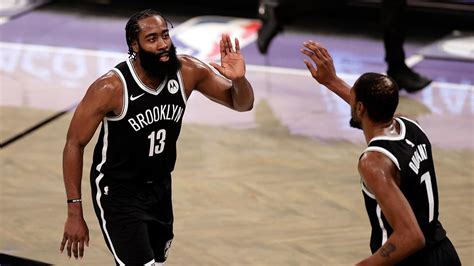 James harden profile page, biographical information, injury history and news get the latest player news, stats, injury history and updates for shooting guard james harden of the brooklyn nets on nbc sports edge. James Harden, Kevin Durant star as Nets nip Bucks