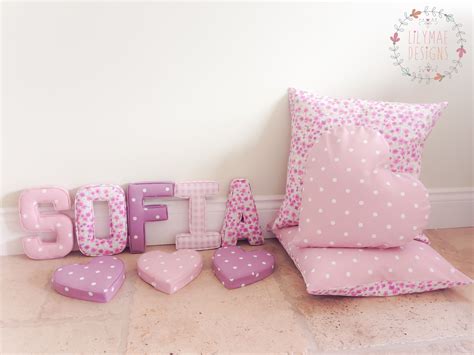 Fabric Hearts Lilymae Designs Nursery Home Wedding T