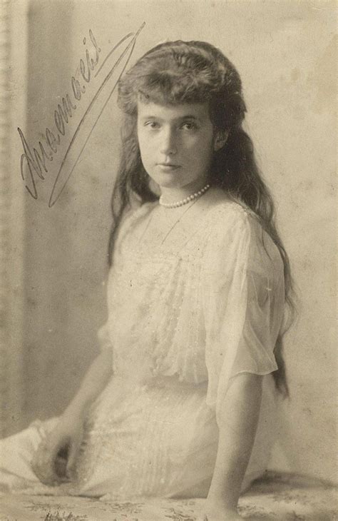 Grand Duchess Anastasia Nikolaevna Of Russia 1914 Otma Formals