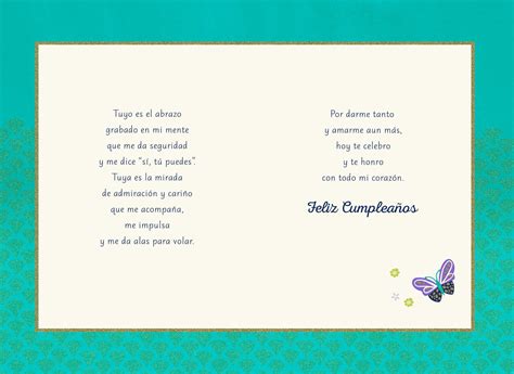 Your Voice Spanish Language Birthday Card For Mom Greeting Cards