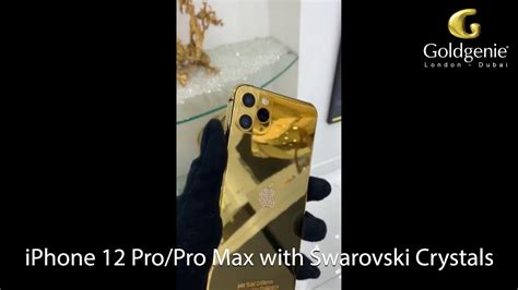 Gold Iphone 12 Pro And Pro Max Range Goldgenie International Goldgenie