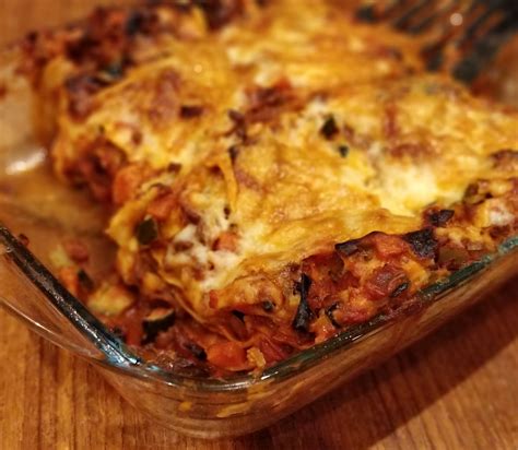 Beef And Vegetable Lasagne Bunch