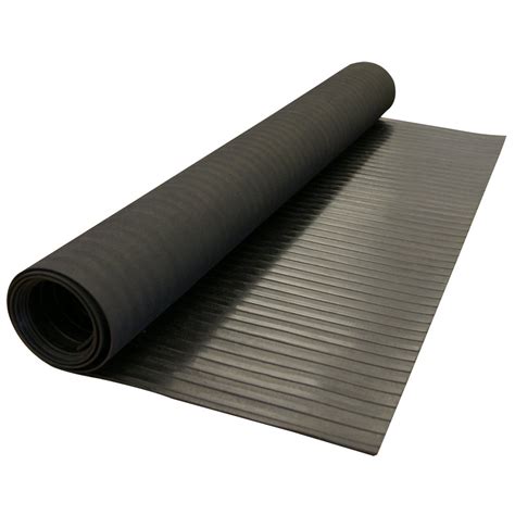 Rubber Cal 03167wwr06 Wide Rib Corrugated Rubber Floor Mat 18