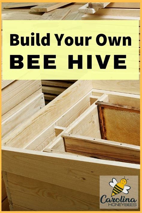 How To Build A Beehive Of Your Own Carolina Honeybees Bee Keeping Bee Hive Plans Bee Hive